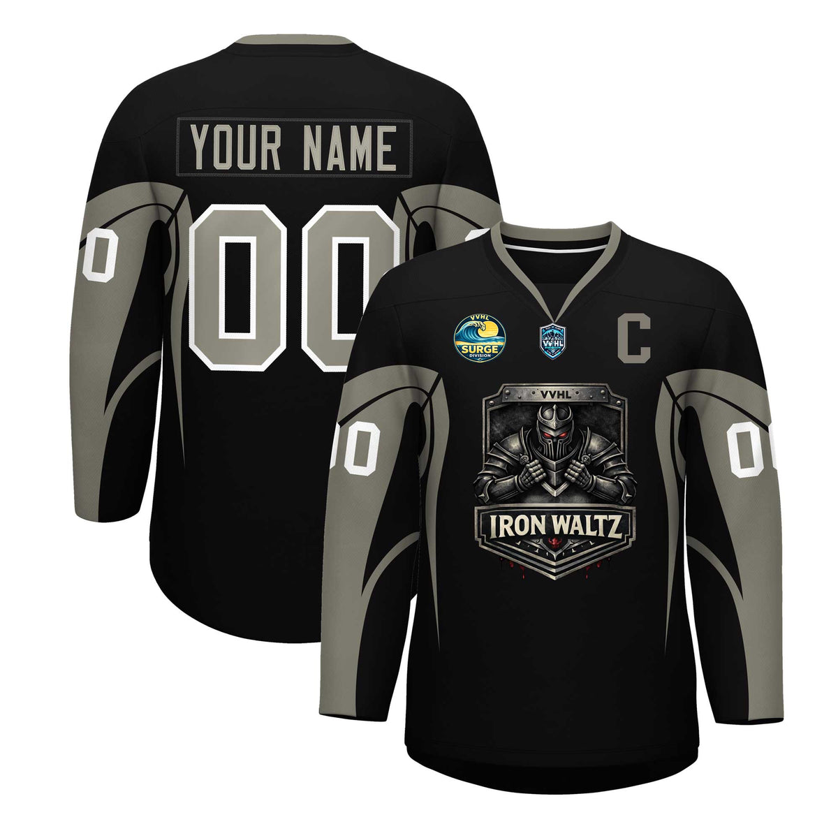VVHL S10 IRON WALTZ  Hockey Jersey