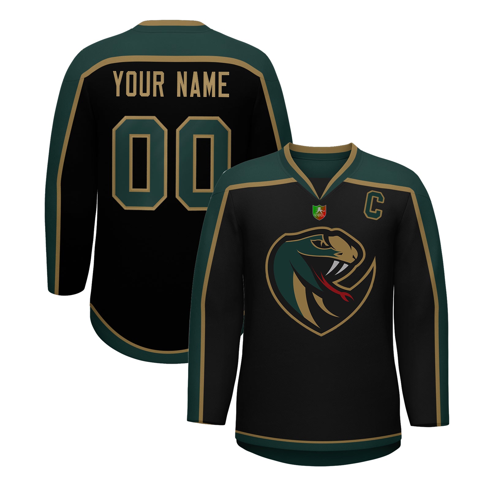 VVHL S10 Viper City Venom  Hockey Jersey
