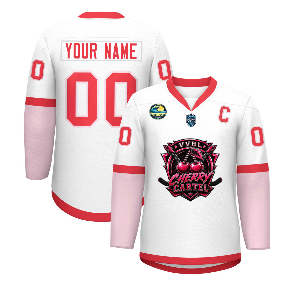 VVHL S11 Cherry Cartel   Hockey Jersey