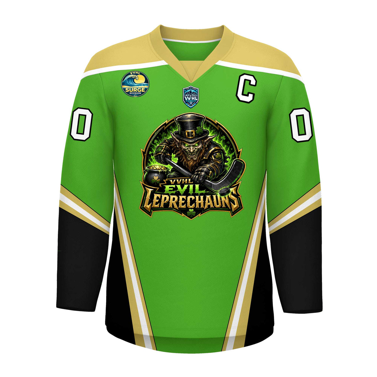 VVHL S11 Evil leprechauns Hockey Jersey