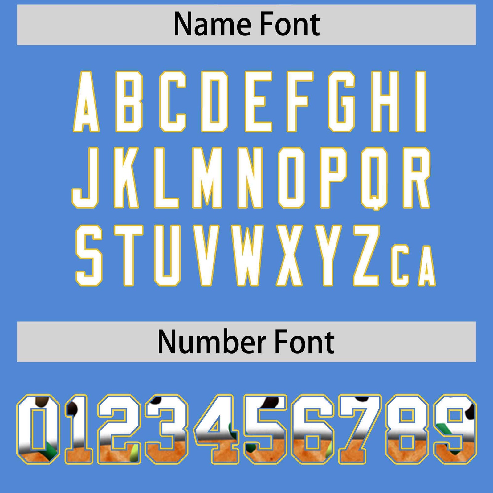 Custom Powder Blue Gold Ice Cream Helmet Pattern Personalized V-Neck Hockey Jersey