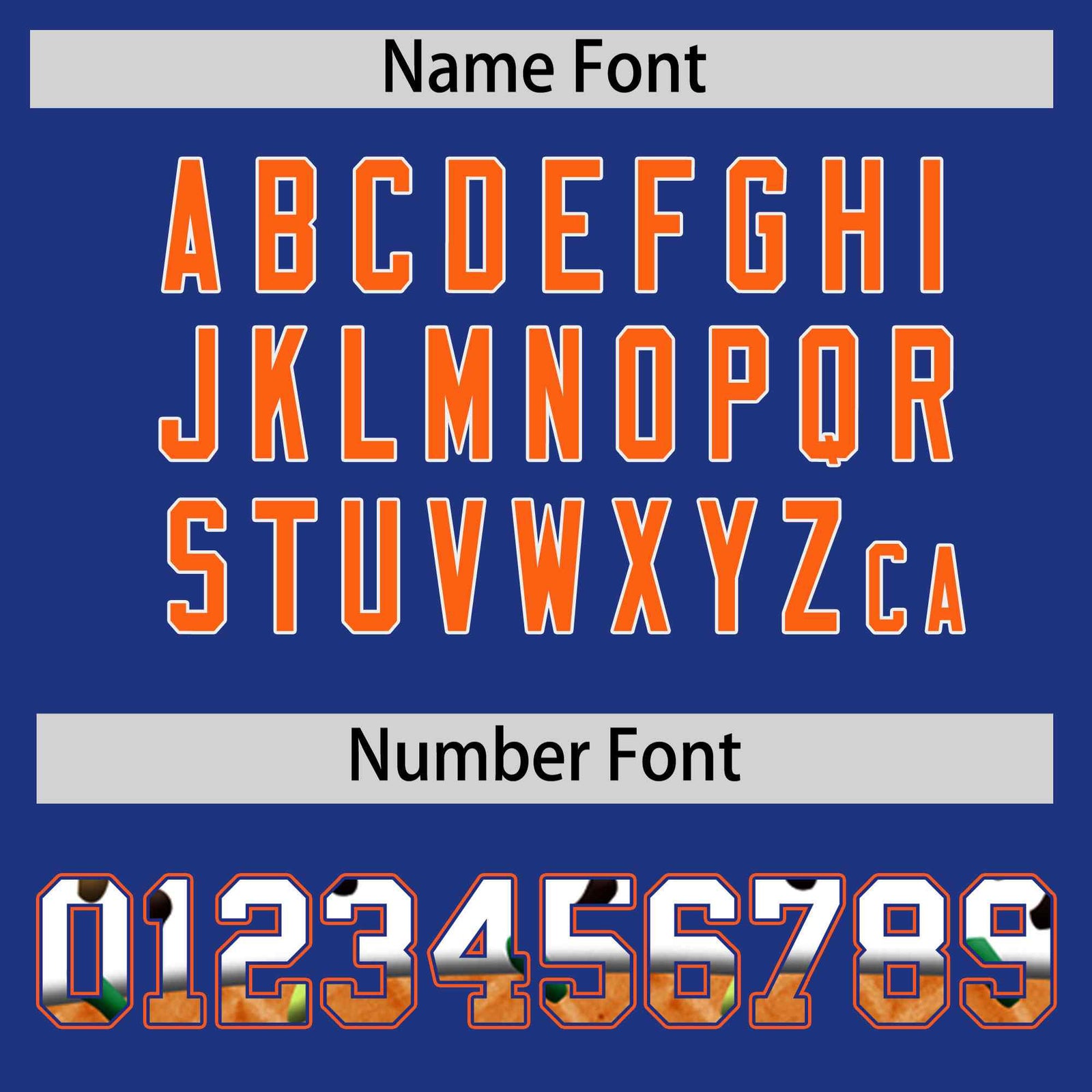 Custom Royal Blue Orange Ice Cream Helmet Pattern Personalized V-Neck Hockey Jersey| KXKSHOP