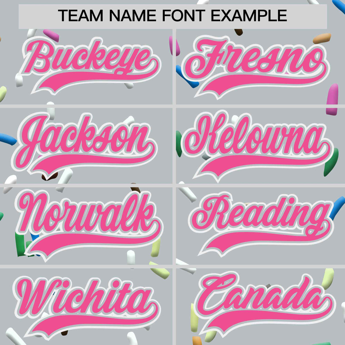 Custom Silver Pink Ice Cream Pattern Personalized V-Neck Hockey Jersey