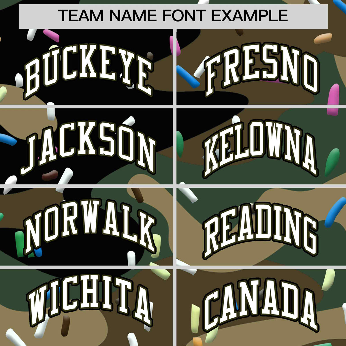 Custom Camo White Ice Cream Pattern Personalized V-Neck Hockey Jersey