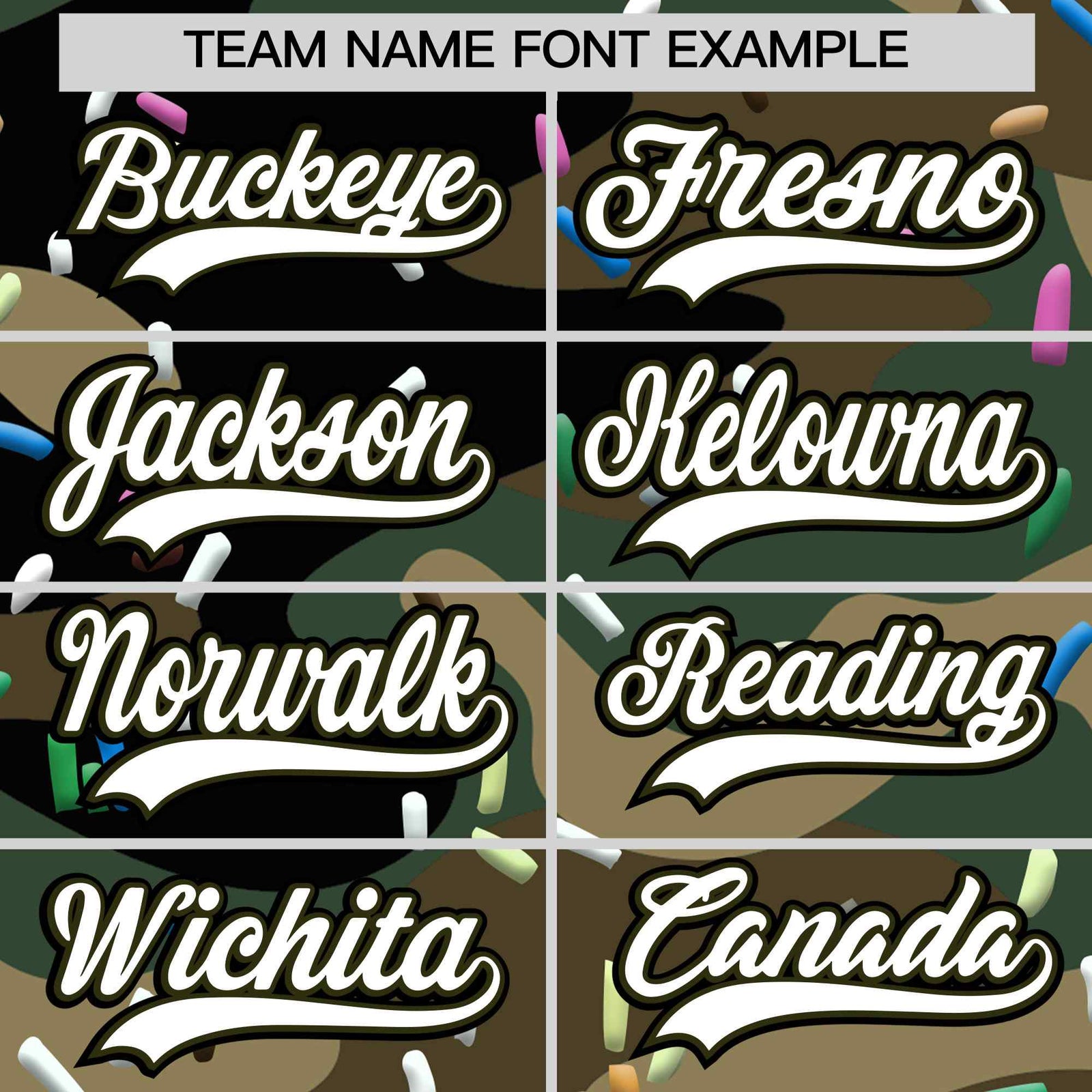 Custom Camo White Ice Cream Pattern Personalized V-Neck Hockey Jersey