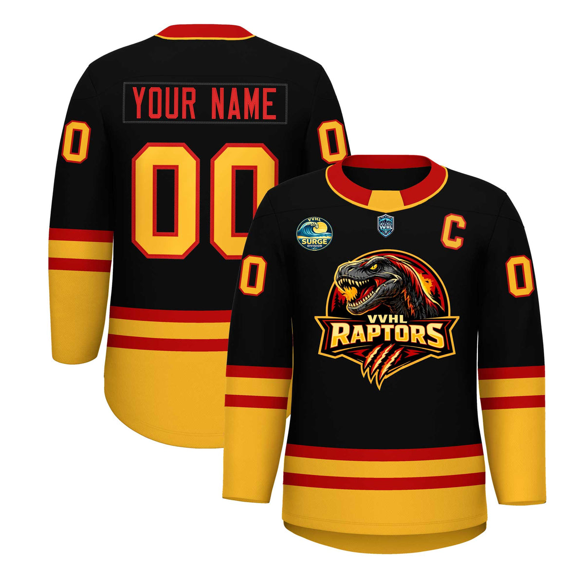VVHL S10 RAPTORS Hockey Jersey