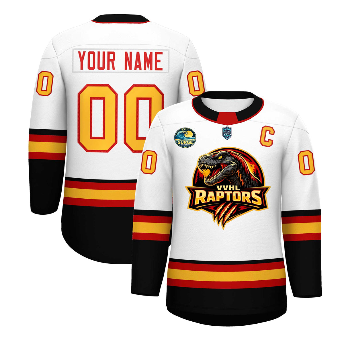 VVHL S10 RAPTORS Hockey Jersey