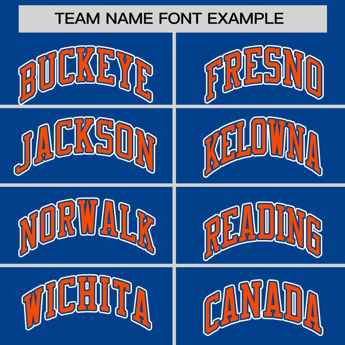 Custom Royal Orange Personalized Raglan Sleeves Round-Neck Hockey Jersey