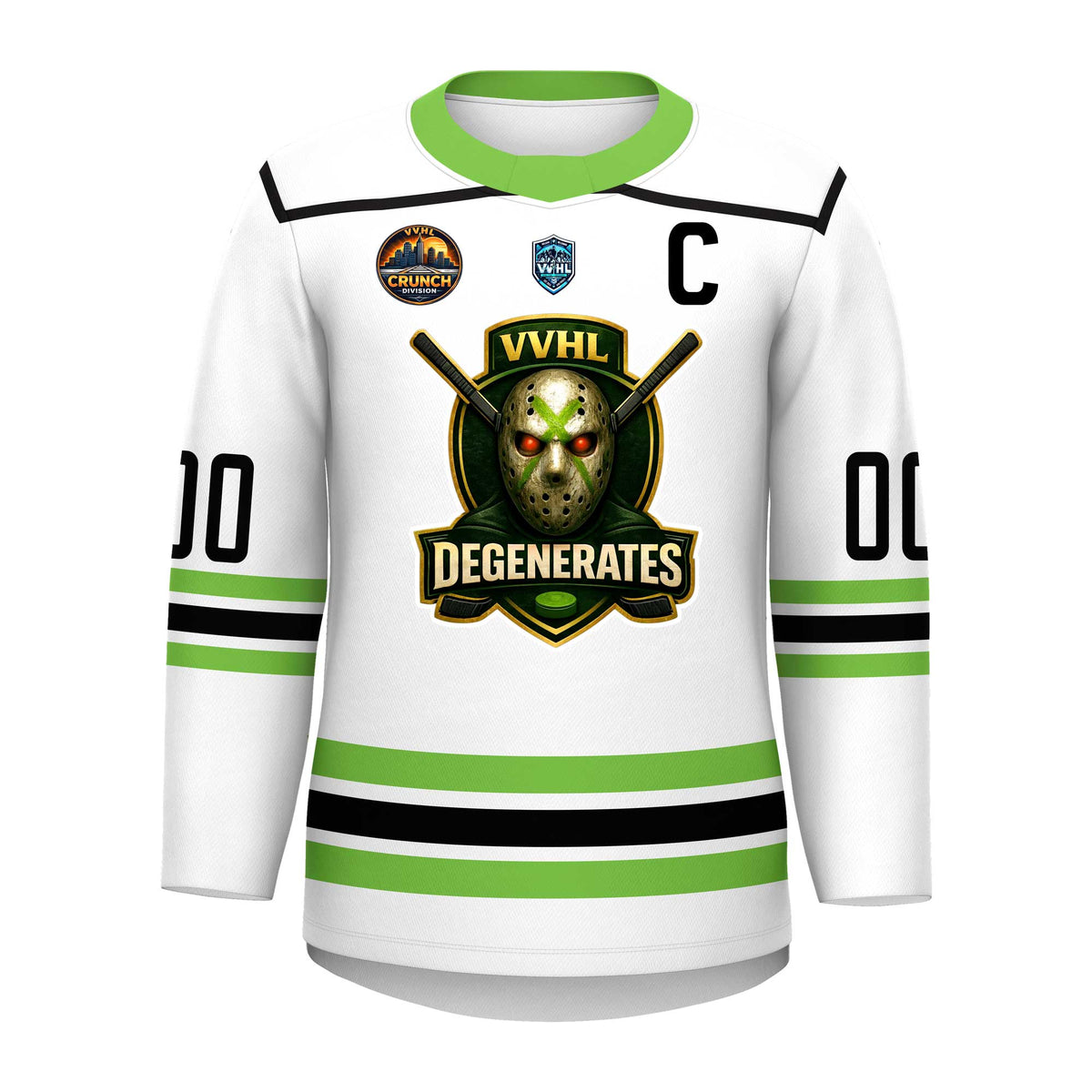VVHL S10 Degenerates Hockey Jersey