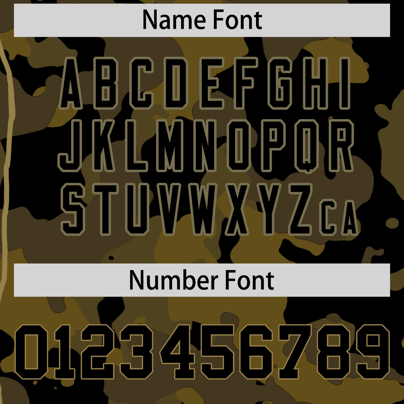 VVHL S9 Generals Camo Hockey Jersey