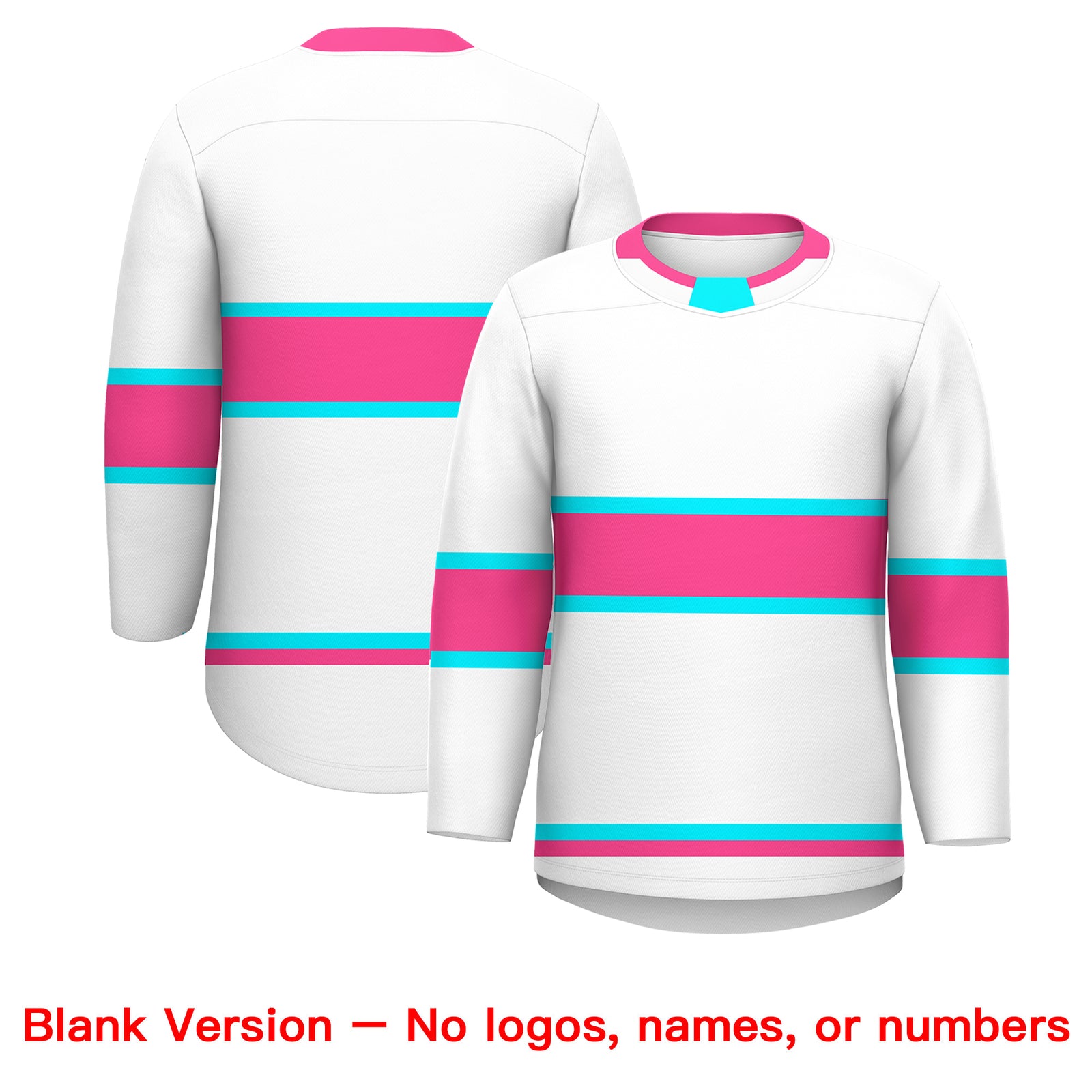 VVHL S9 South beach Snipers Black White Hockey Jersey