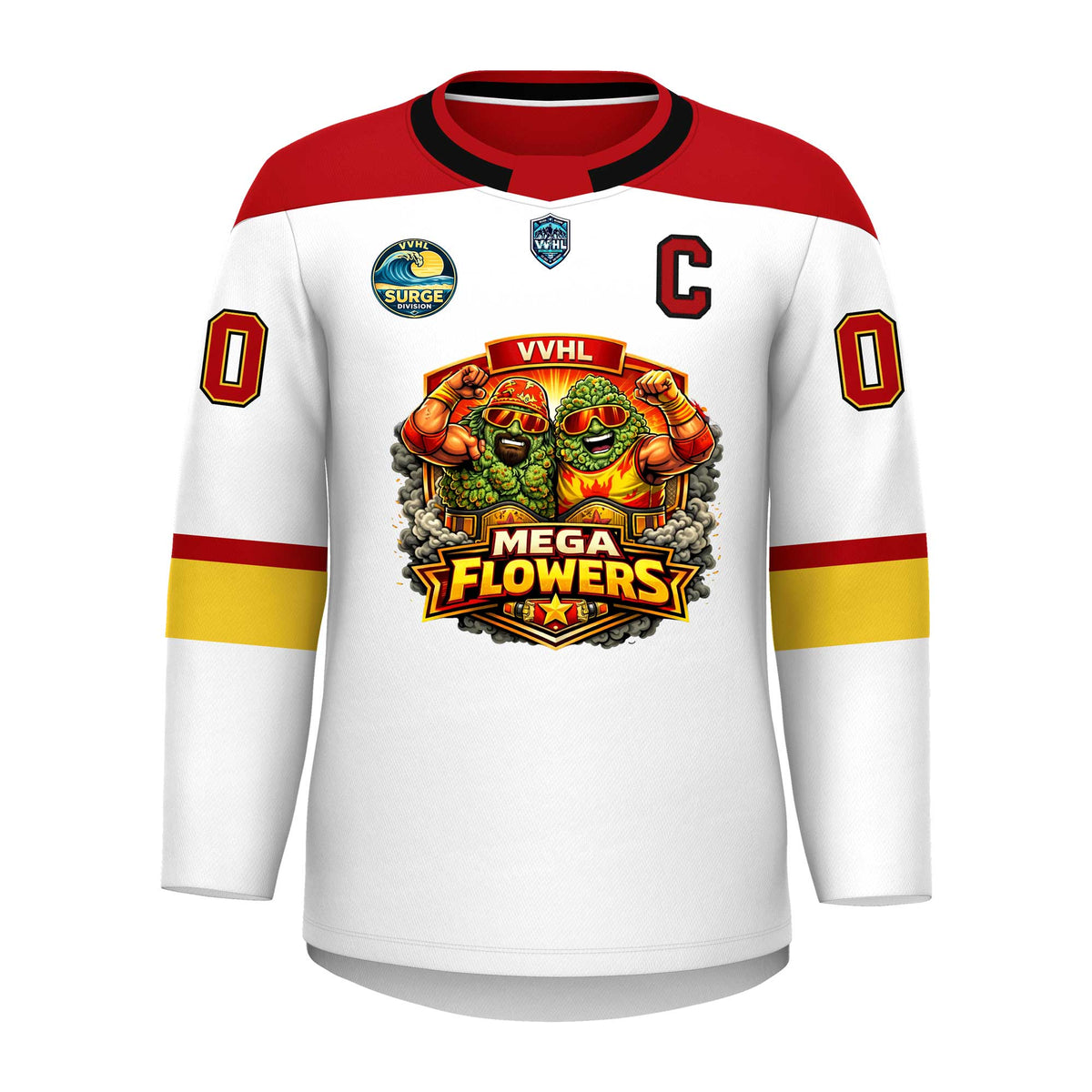 VVHL S10 MEGA FLOWERS Hockey Jersey