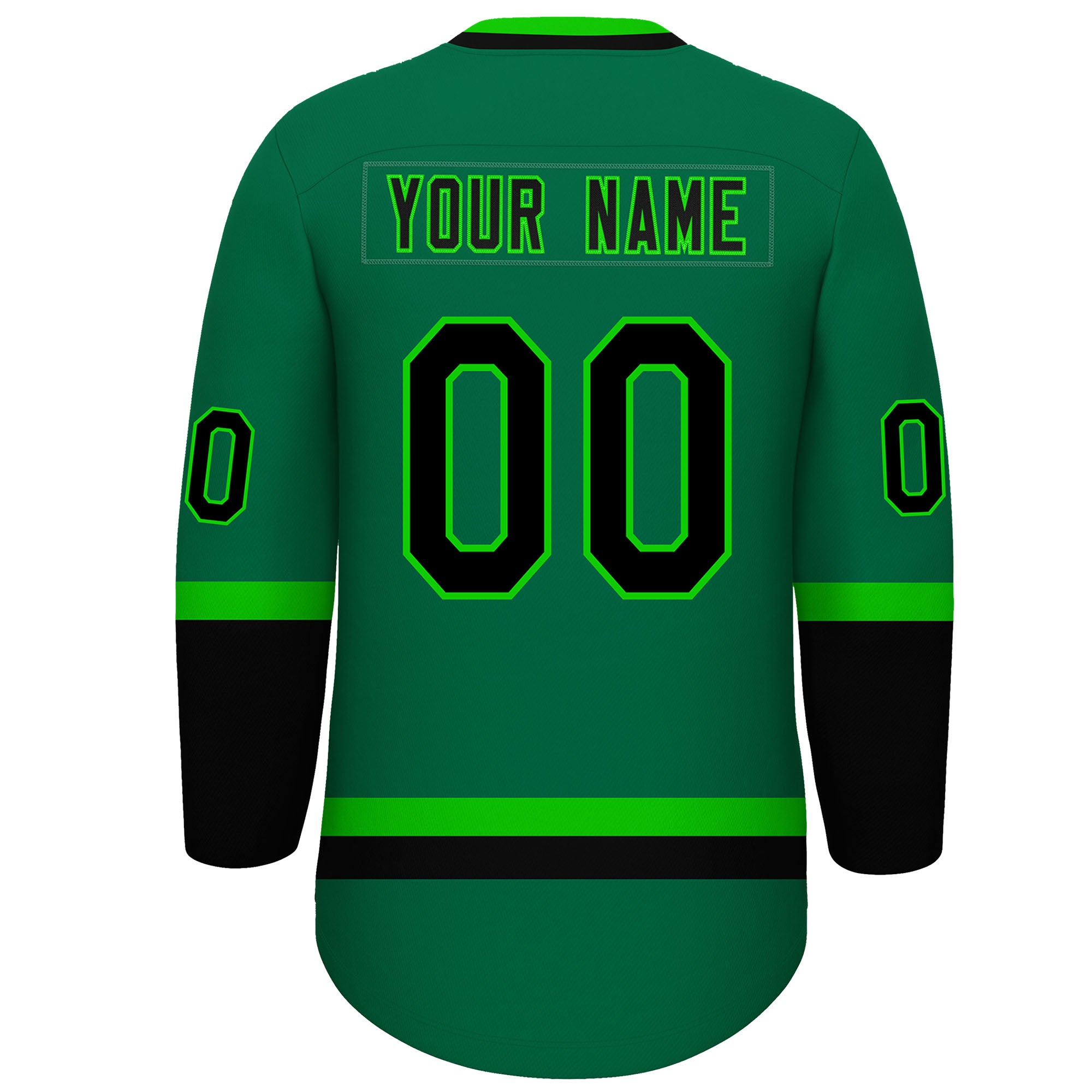 VVHL S9 Sewer Kings White Green Hockey Jersey