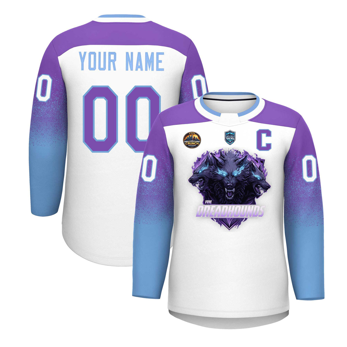 VVHL S10 DREADHOUNDS Hockey Jersey