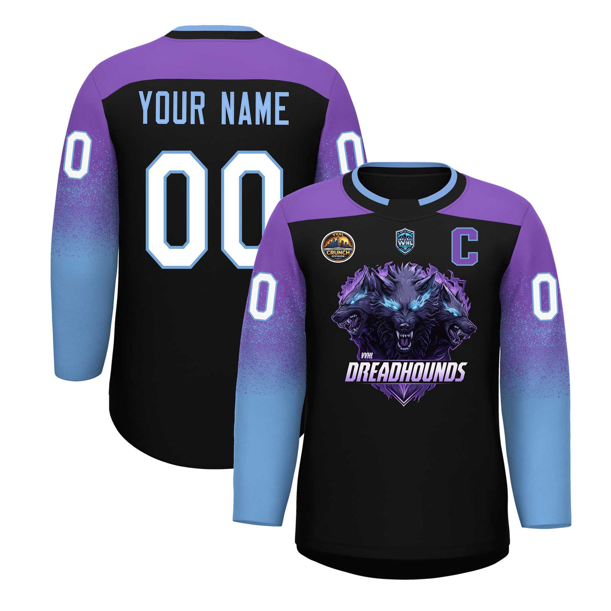 VVHL S10 DREADHOUNDS Hockey Jersey