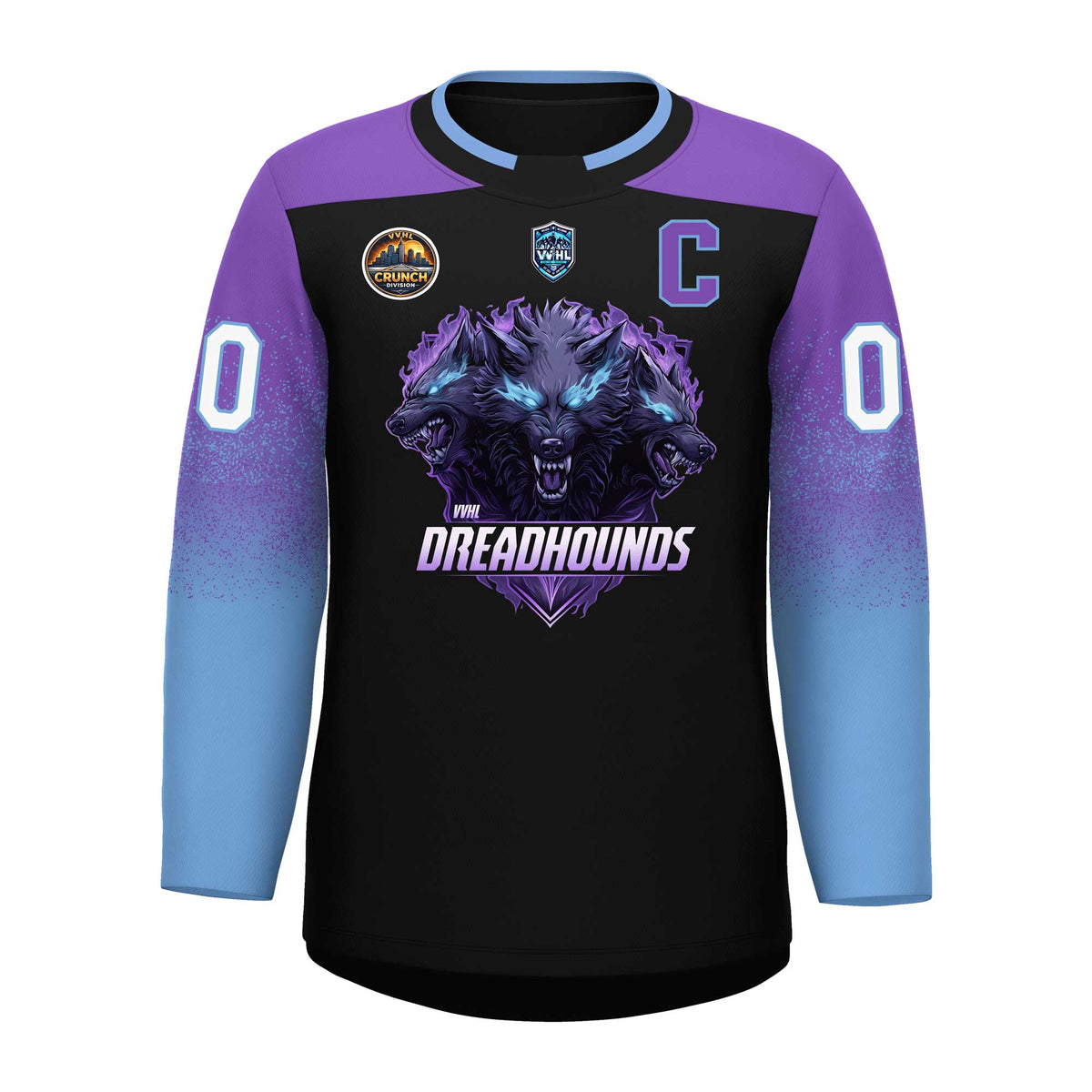 VVHL S10 DREADHOUNDS Hockey Jersey