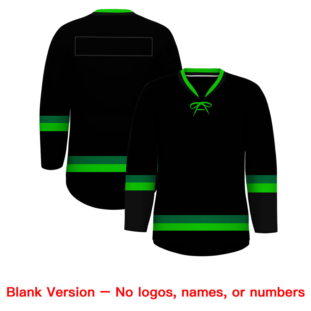 VVHL S9 Sewer Kings White Green Hockey Jersey