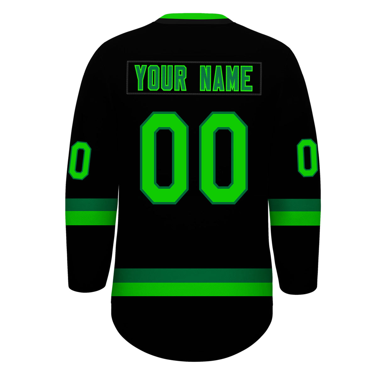 VVHL S9 Sewer Kings White Green Hockey Jersey