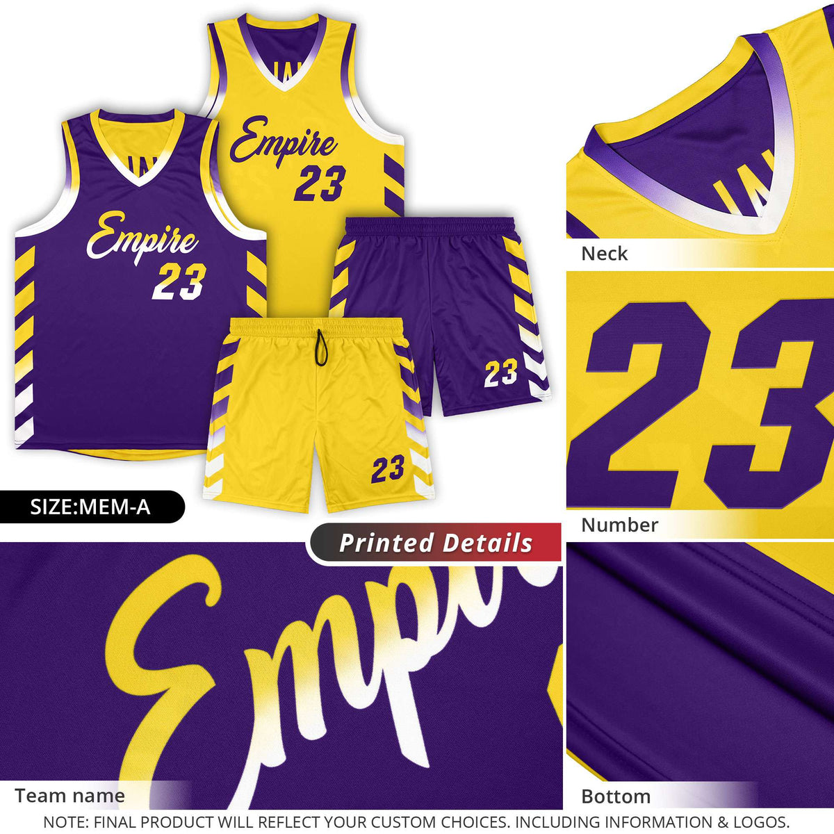 Custom White Black Reversible Basketball Jersey Kits - Side Arrow Black Gray Gradient