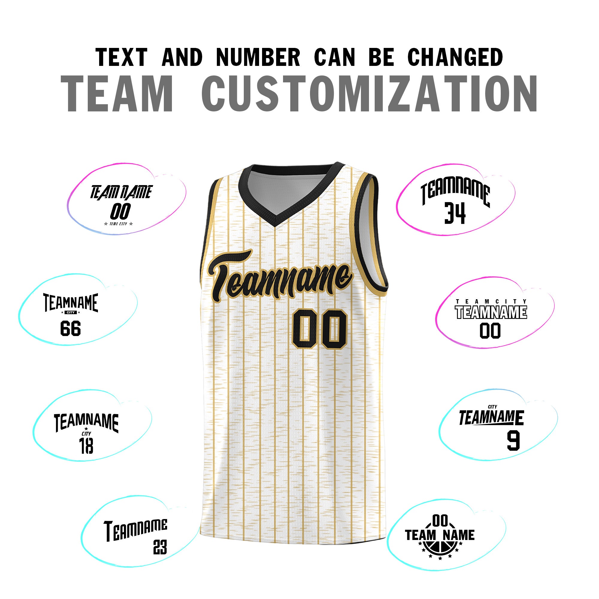 Custom White Custom Gray Pinstripe Retro Sets Uniform Basketball Jersey
