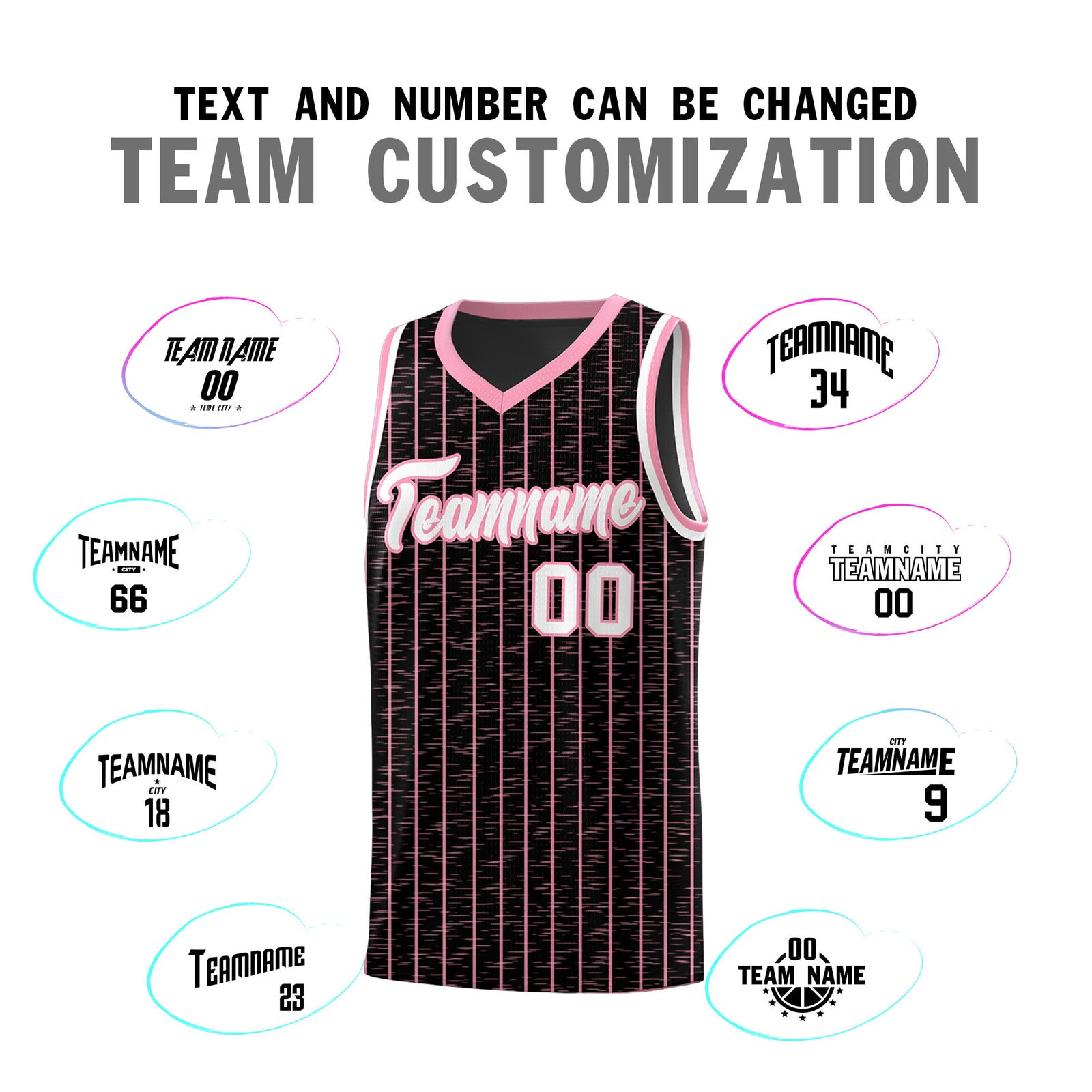 Custom Black Custom Gray Pinstripe Retro Sets Uniform Basketball Jersey