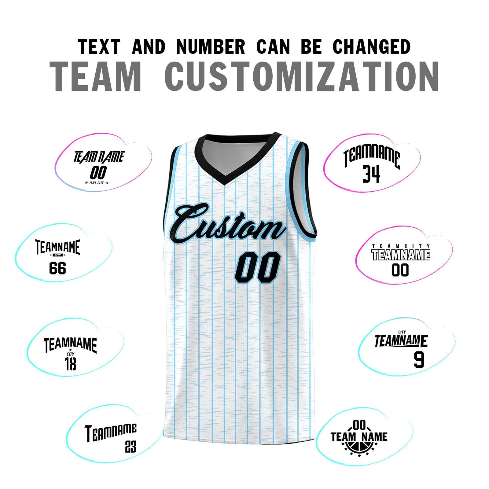 Custom White Custom Gray Pinstripe Retro Sets Uniform Basketball Jersey