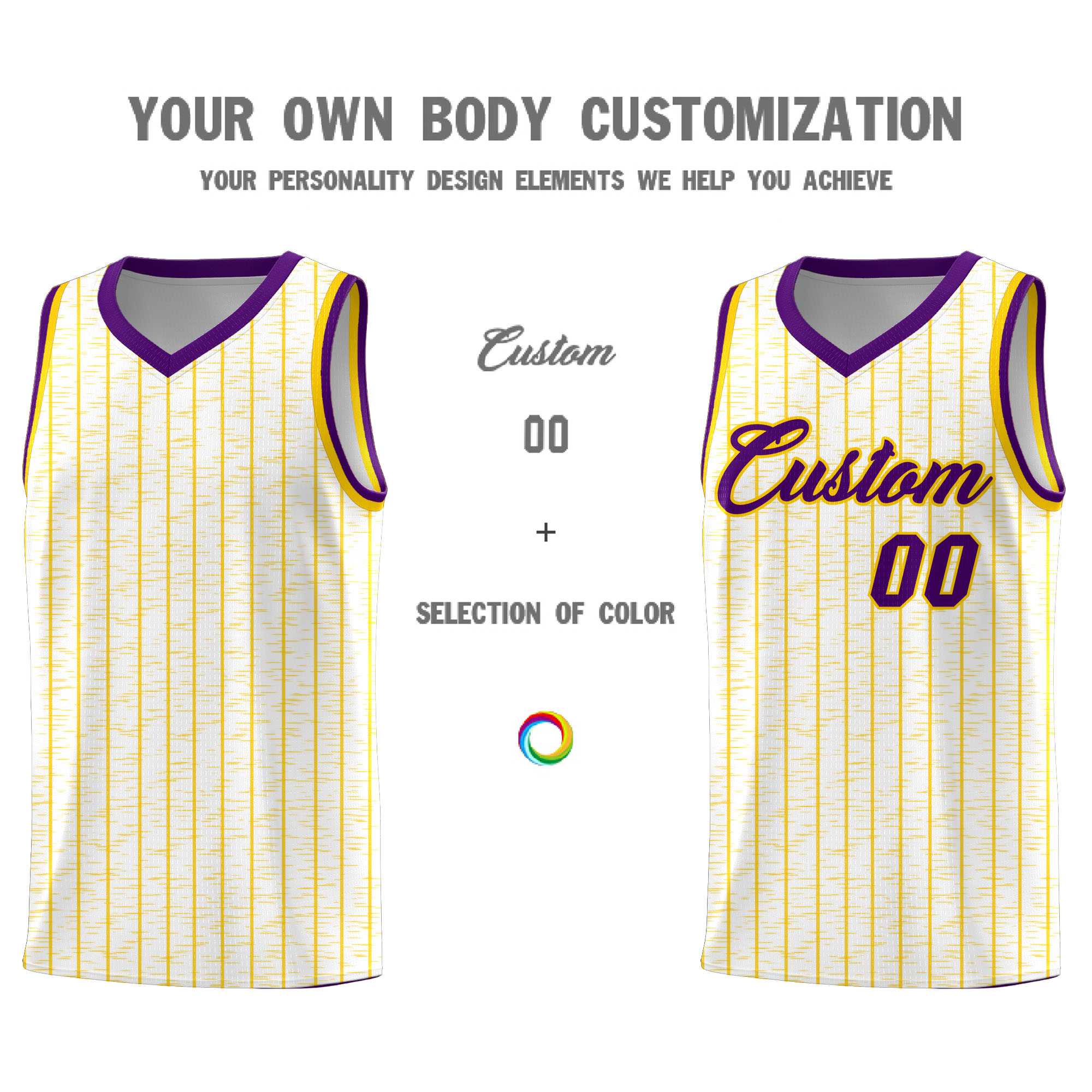 Custom White Custom Gray Pinstripe Retro Sets Uniform Basketball Jersey