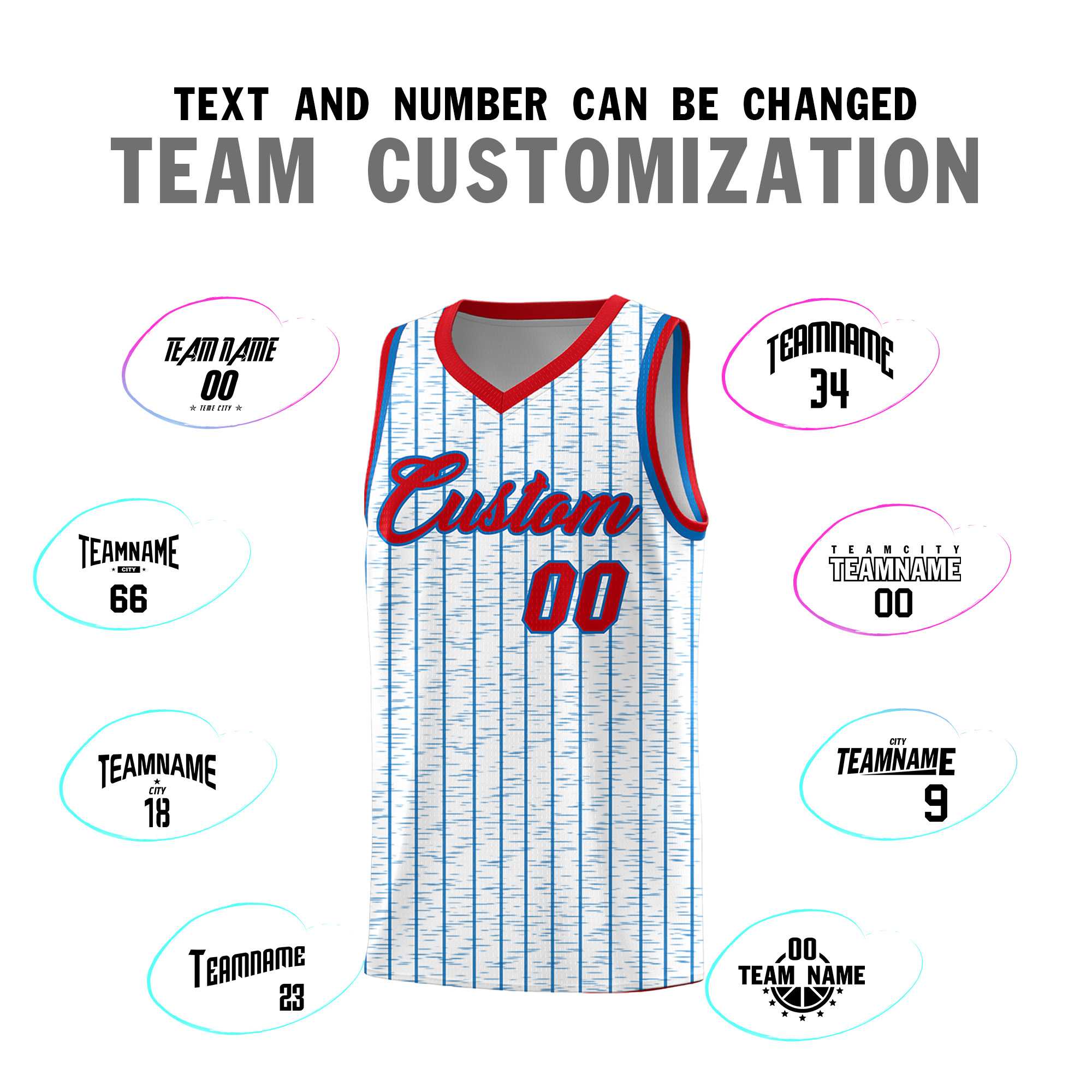 Custom White Custom Gray Pinstripe Retro Sets Uniform Basketball Jersey