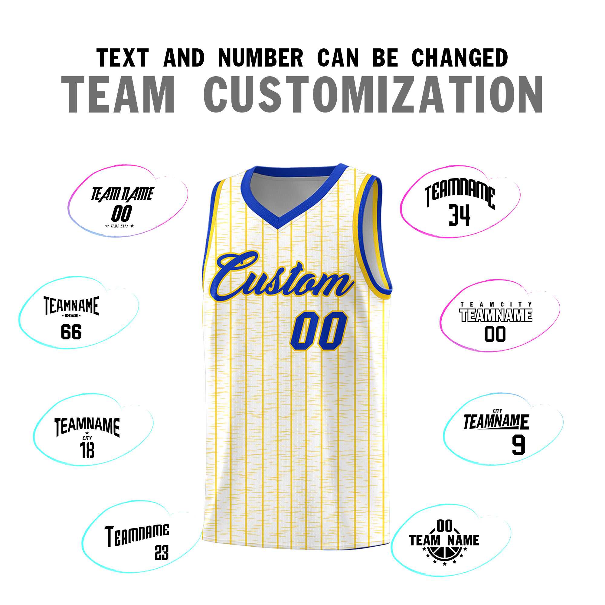 Custom White Custom Gray Pinstripe Retro Sets Uniform Basketball Jersey