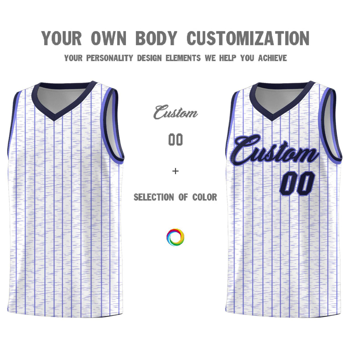Custom White Custom Gray Pinstripe Retro Sets Uniform Basketball Jersey