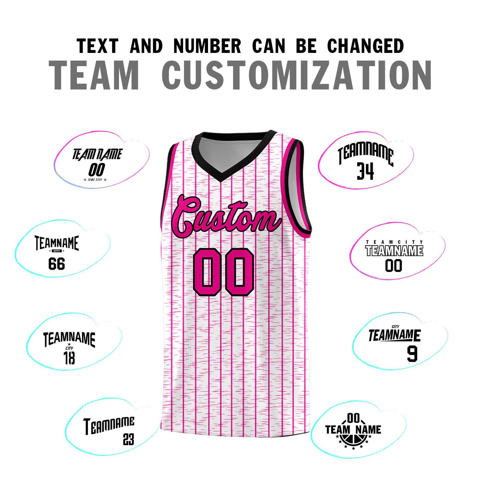 Custom White Custom Gray Pinstripe Retro Sets Uniform Basketball Jersey