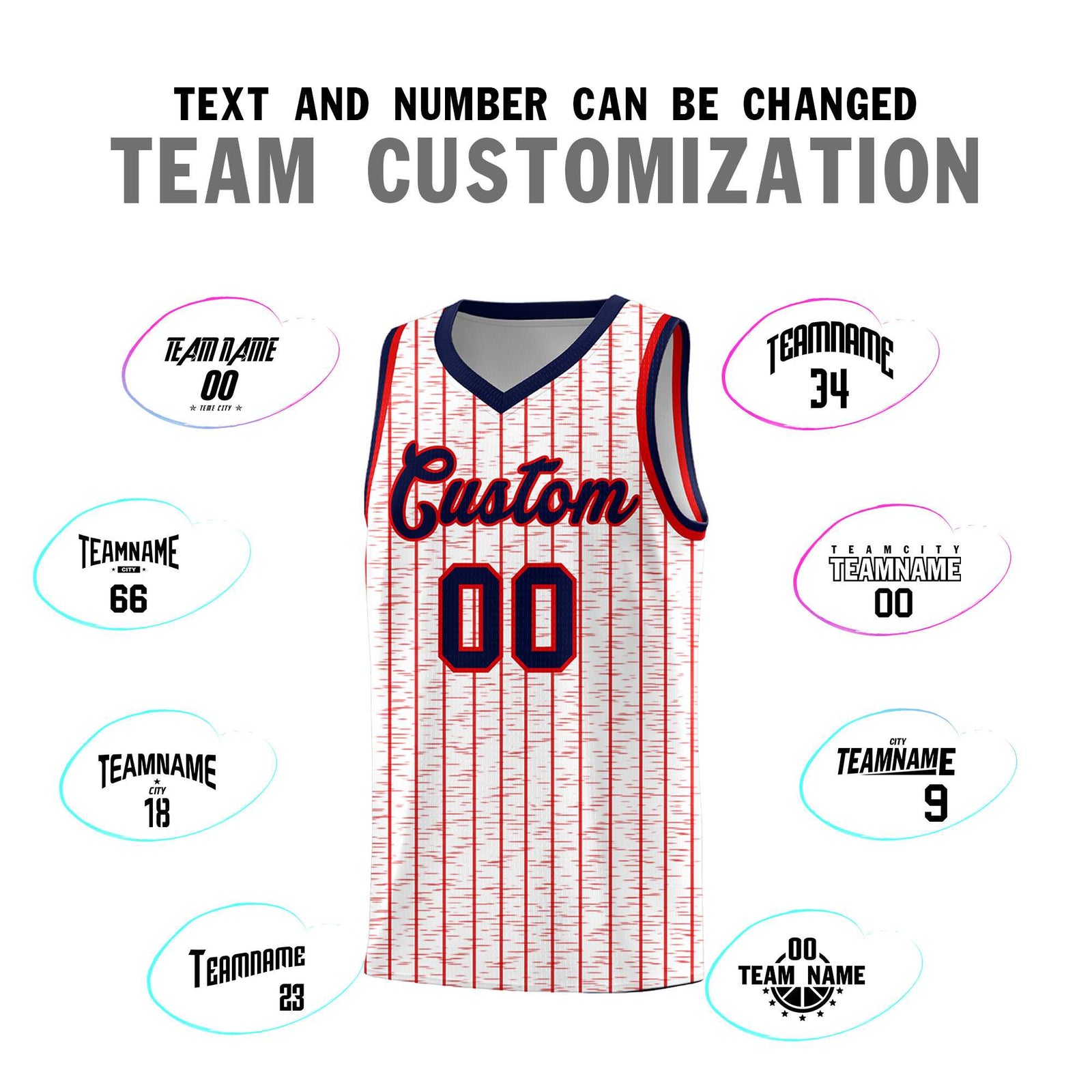 Custom White Custom Gray Pinstripe Retro Sets Uniform Basketball Jersey