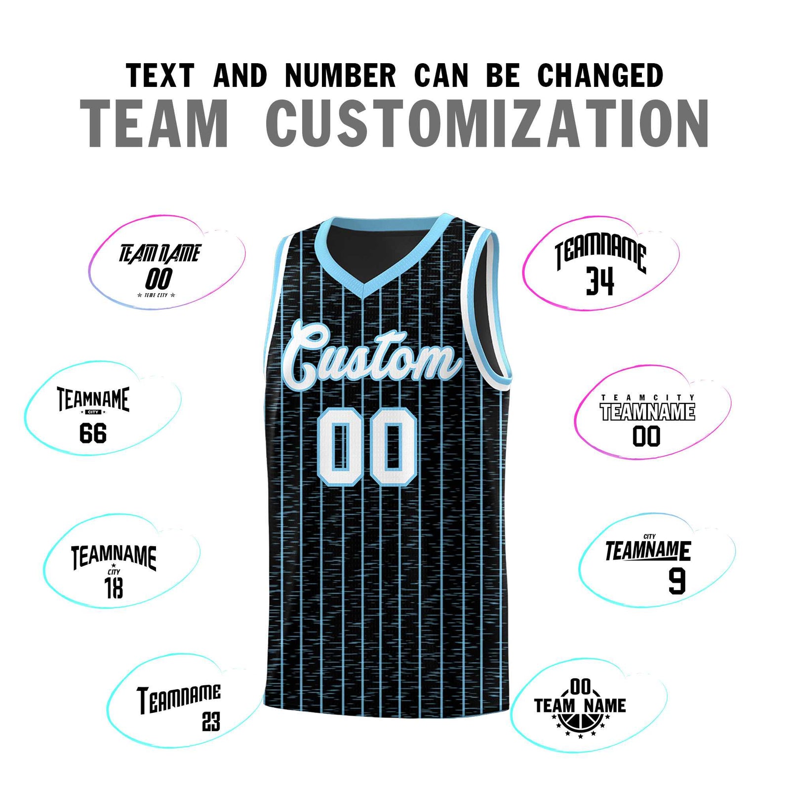 Custom Black Custom Gray Pinstripe Retro Sets Uniform Basketball Jersey