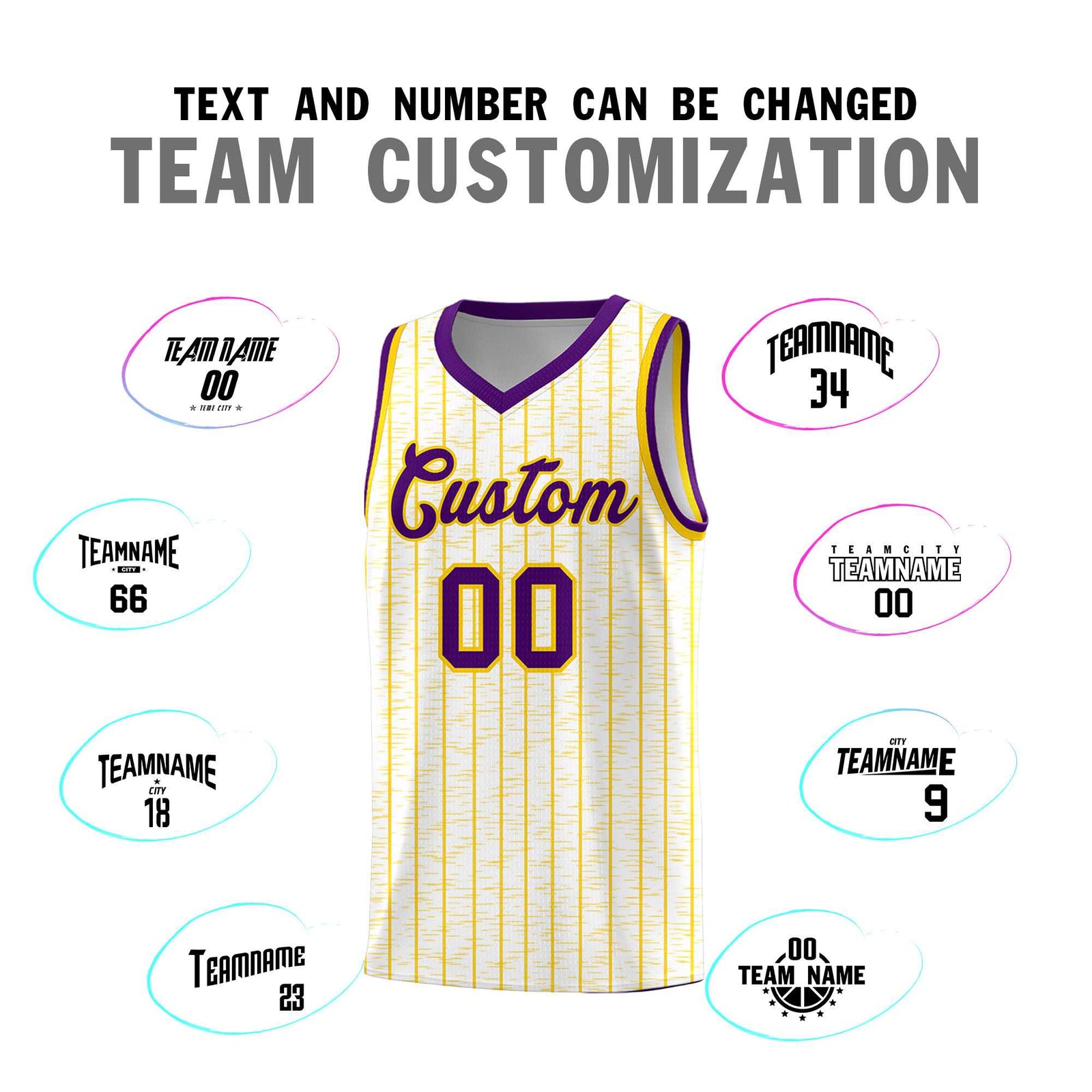 Custom White Custom Gray Pinstripe Retro Sets Uniform Basketball Jersey