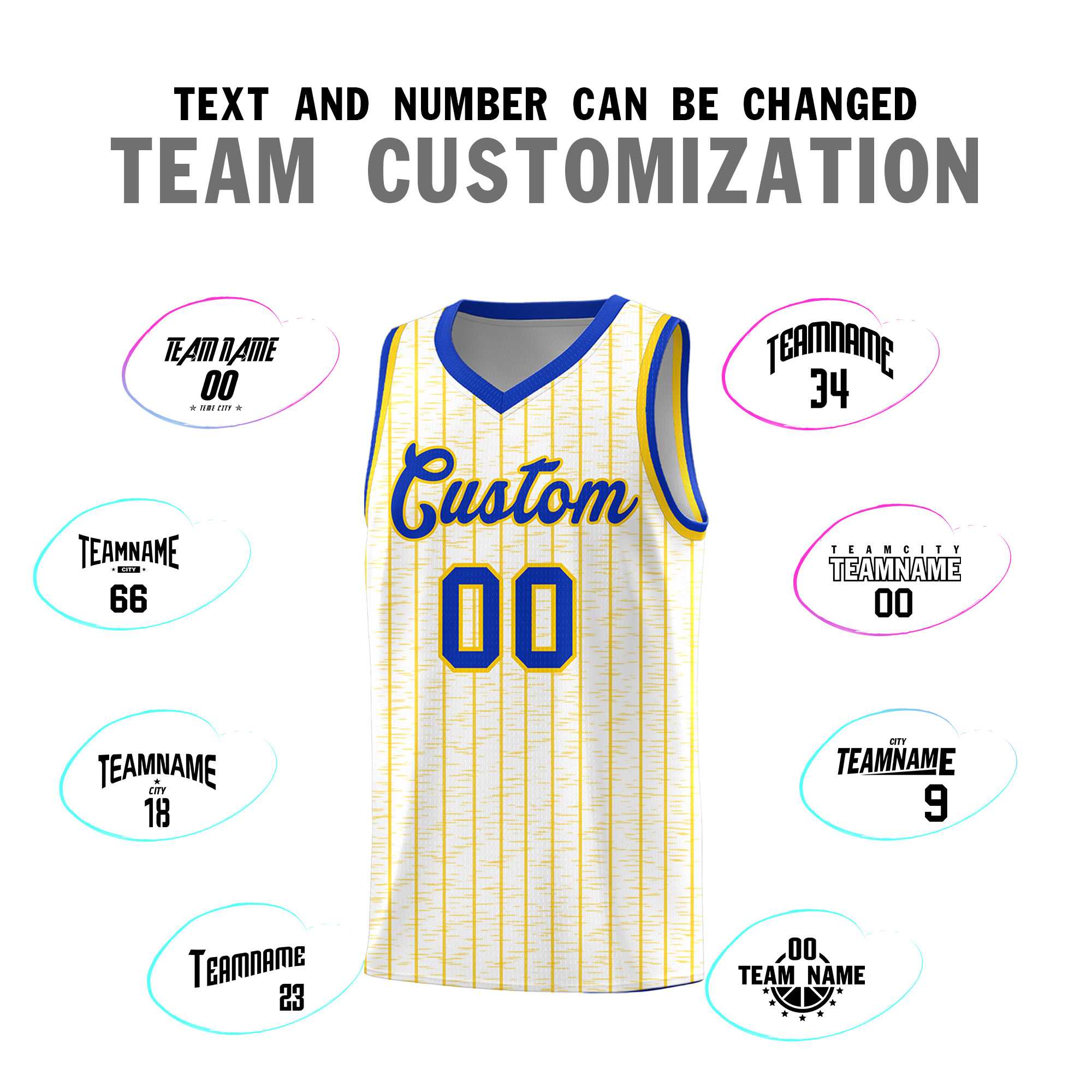Custom White Custom Gray Pinstripe Retro Sets Uniform Basketball Jersey