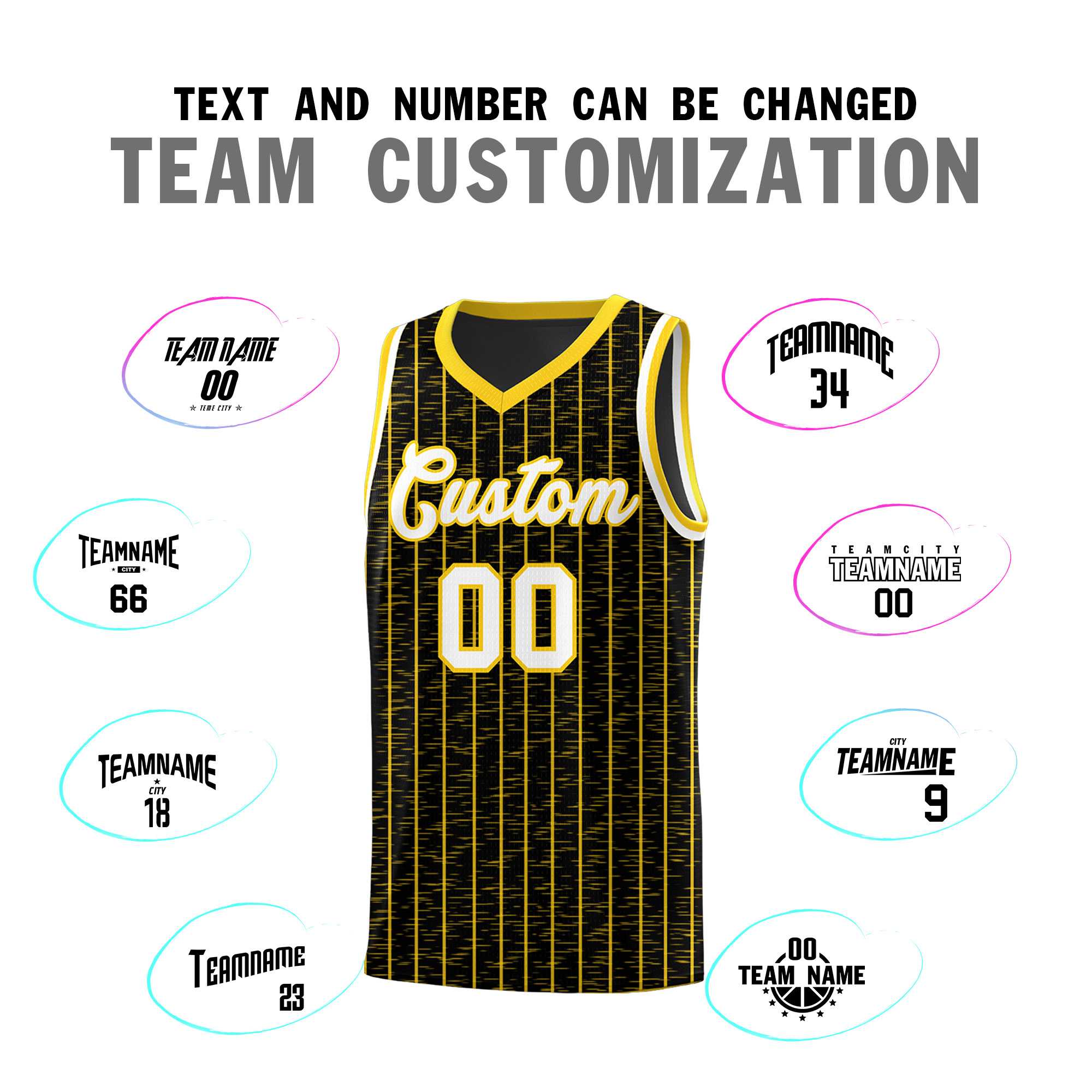 Custom Black Custom Gray Pinstripe Retro Sets Uniform Basketball Jersey
