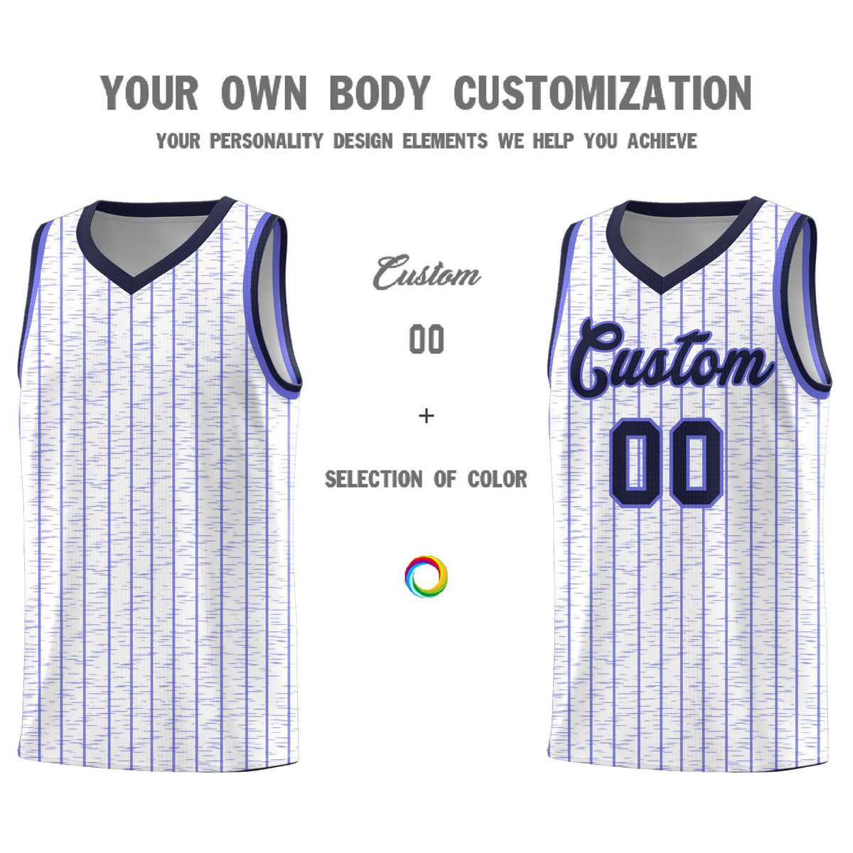 Custom White Custom Gray Pinstripe Retro Sets Uniform Basketball Jersey