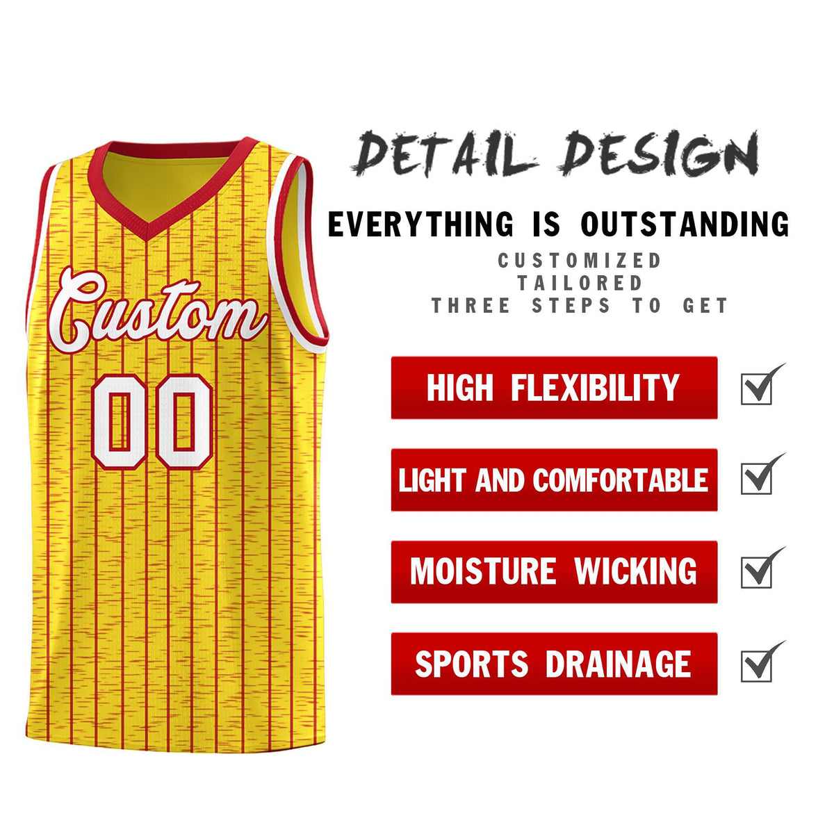 Custom Gold Custom Gray Pinstripe Retro Sets Uniform Basketball Jersey