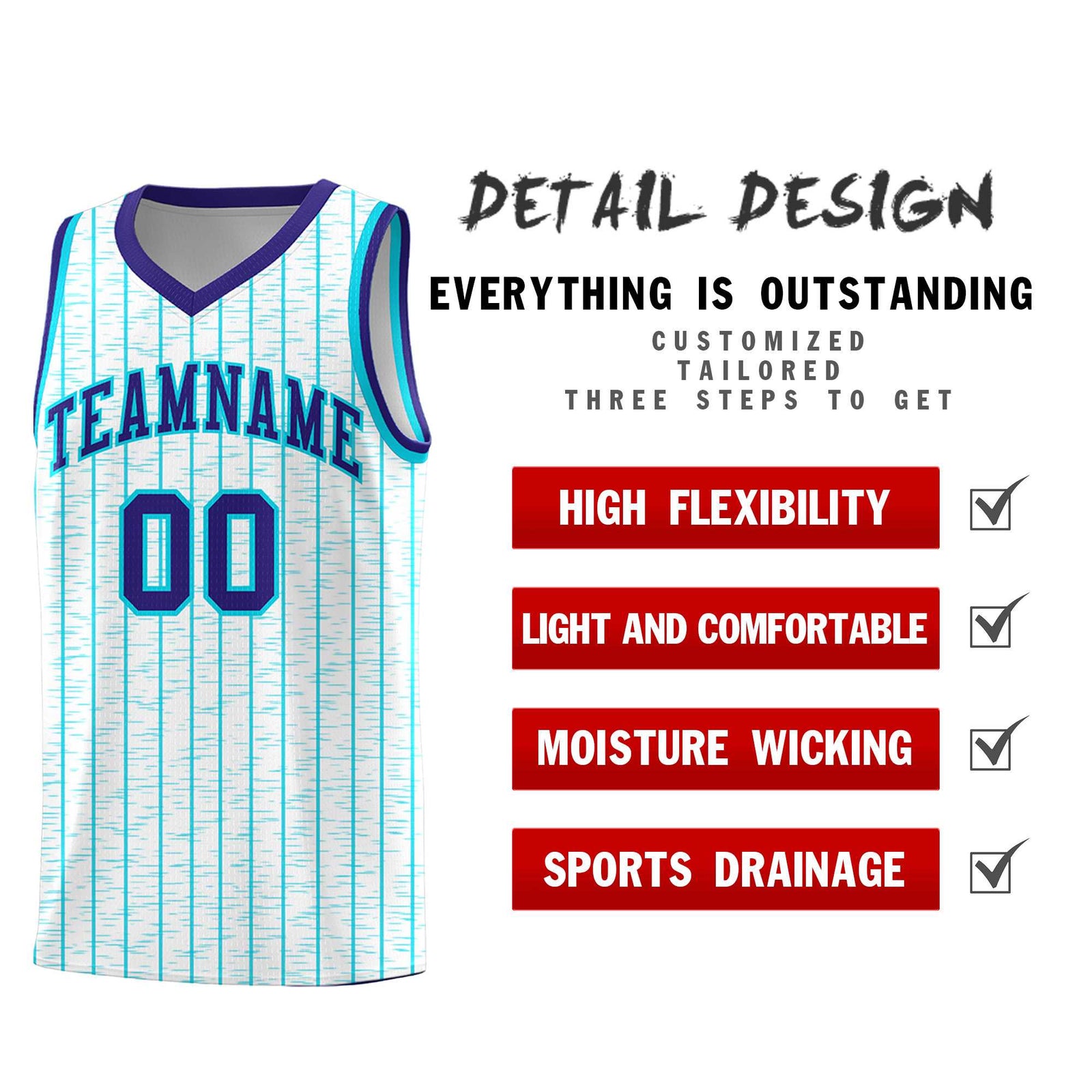 Custom White Custom Gray Pinstripe Retro Sets Uniform Basketball Jersey