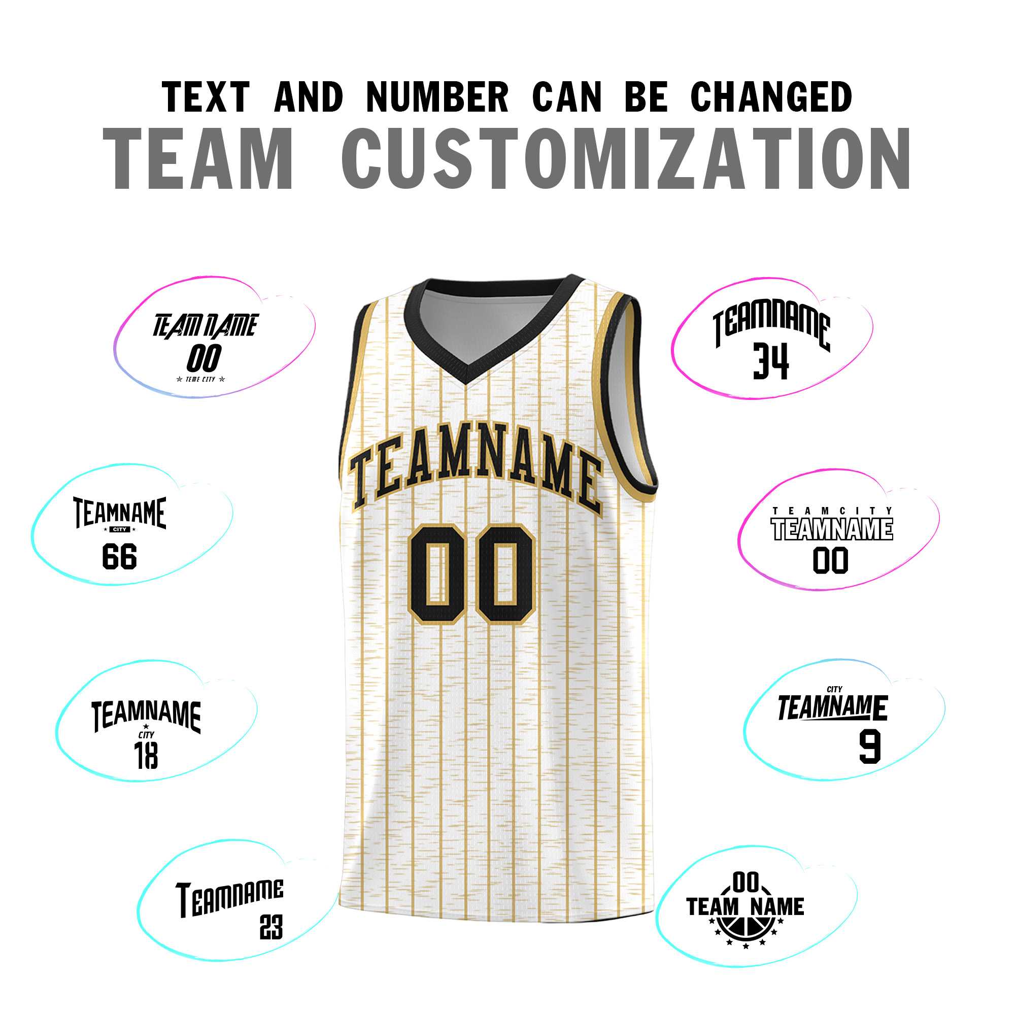 Custom White Custom Gray Pinstripe Retro Sets Uniform Basketball Jersey