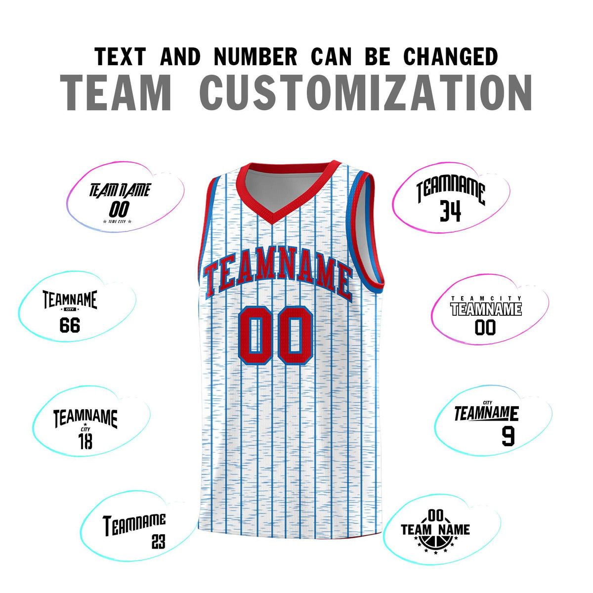 Custom White Custom Gray Pinstripe Retro Sets Uniform Basketball Jersey