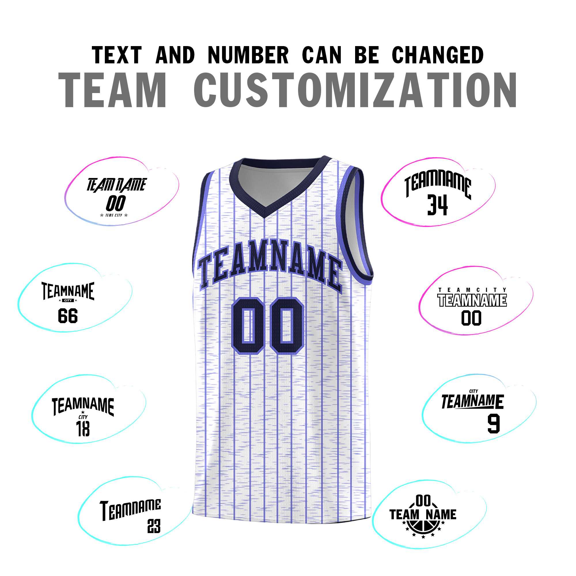 Custom White Custom Gray Pinstripe Retro Sets Uniform Basketball Jersey