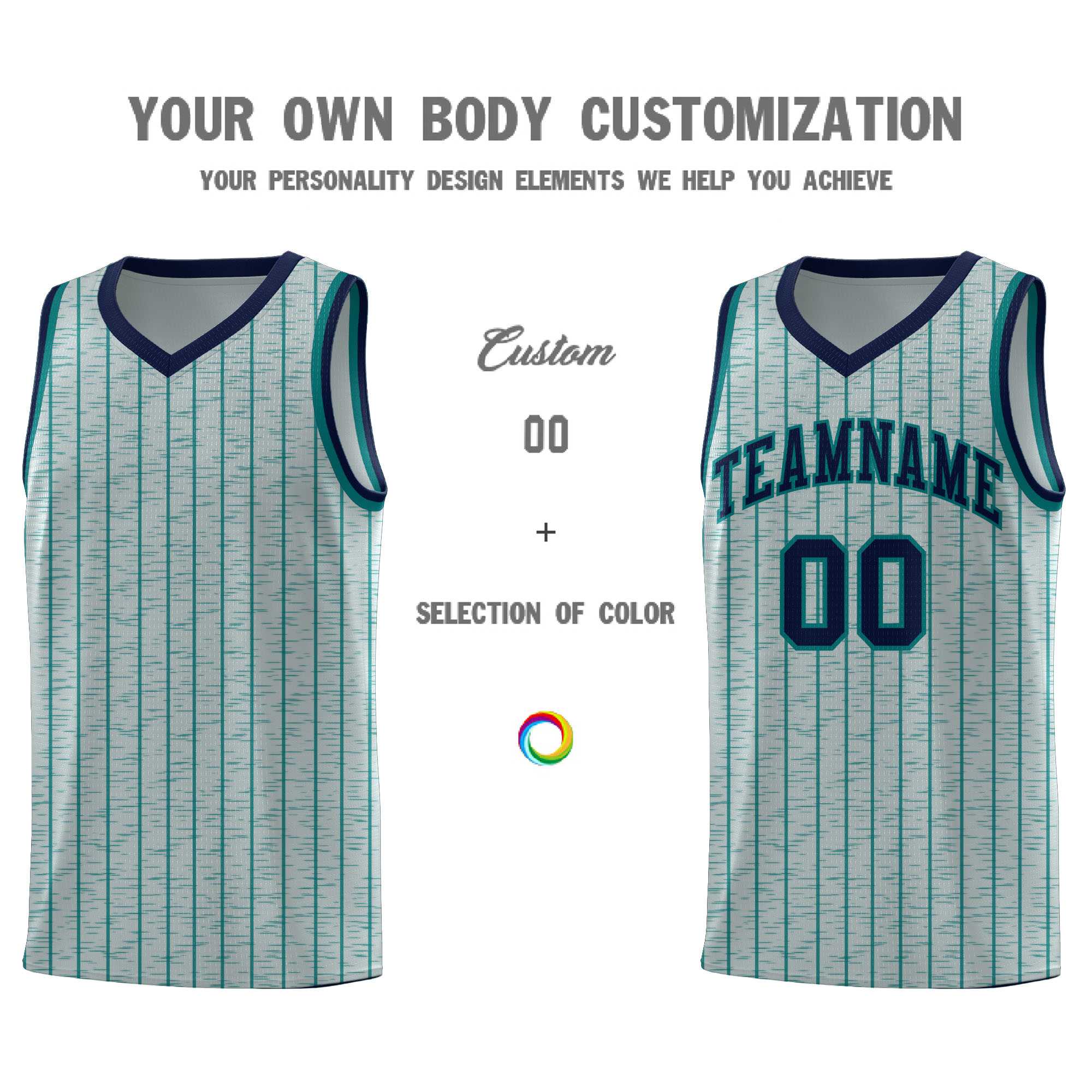 Custom Gray Custom Gray Pinstripe Retro Sets Uniform Basketball Jersey