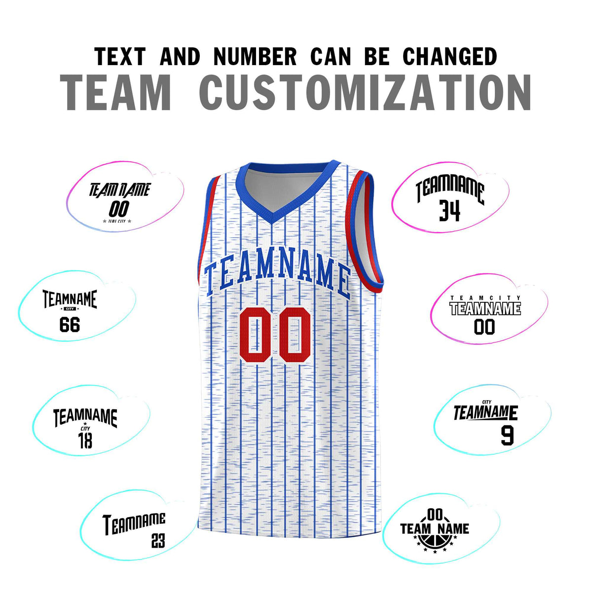 Custom White Custom Gray Pinstripe Retro Sets Uniform Basketball Jersey