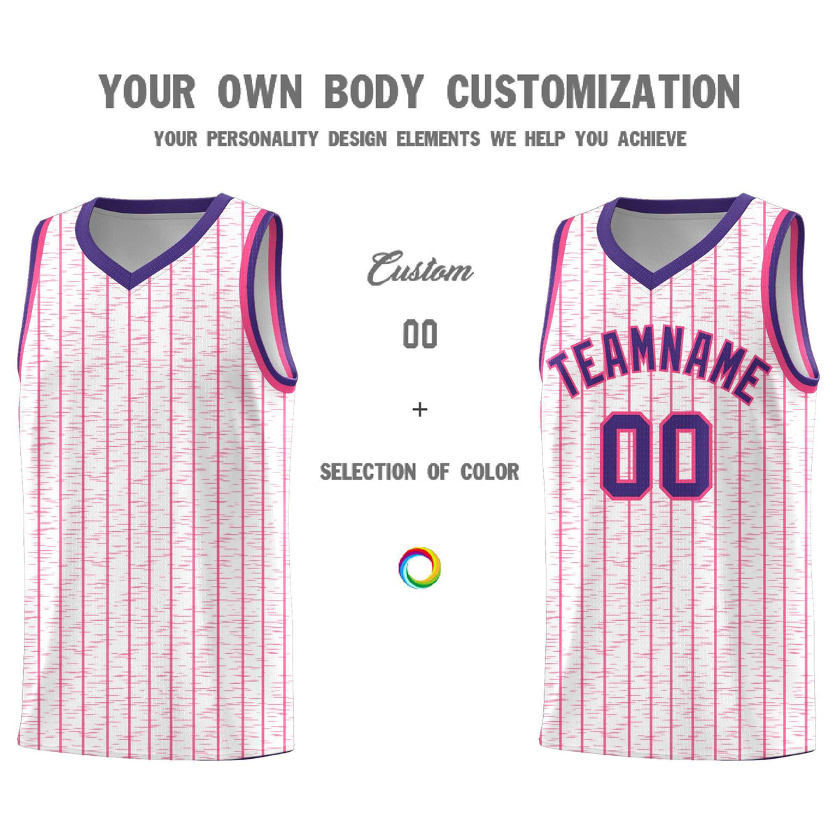 Custom White Custom Gray Pinstripe Retro Sets Uniform Basketball Jersey