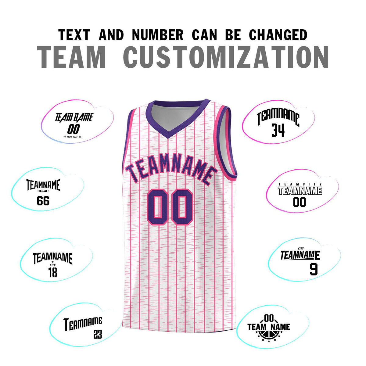 Custom White Custom Gray Pinstripe Retro Sets Uniform Basketball Jersey