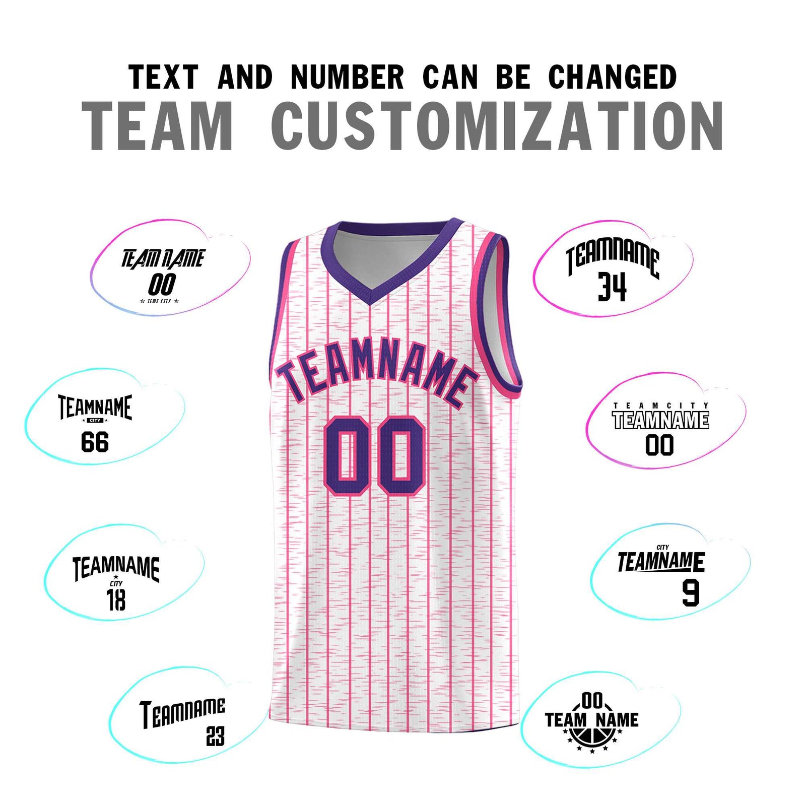 Custom White Custom Gray Pinstripe Retro Sets Uniform Basketball Jersey