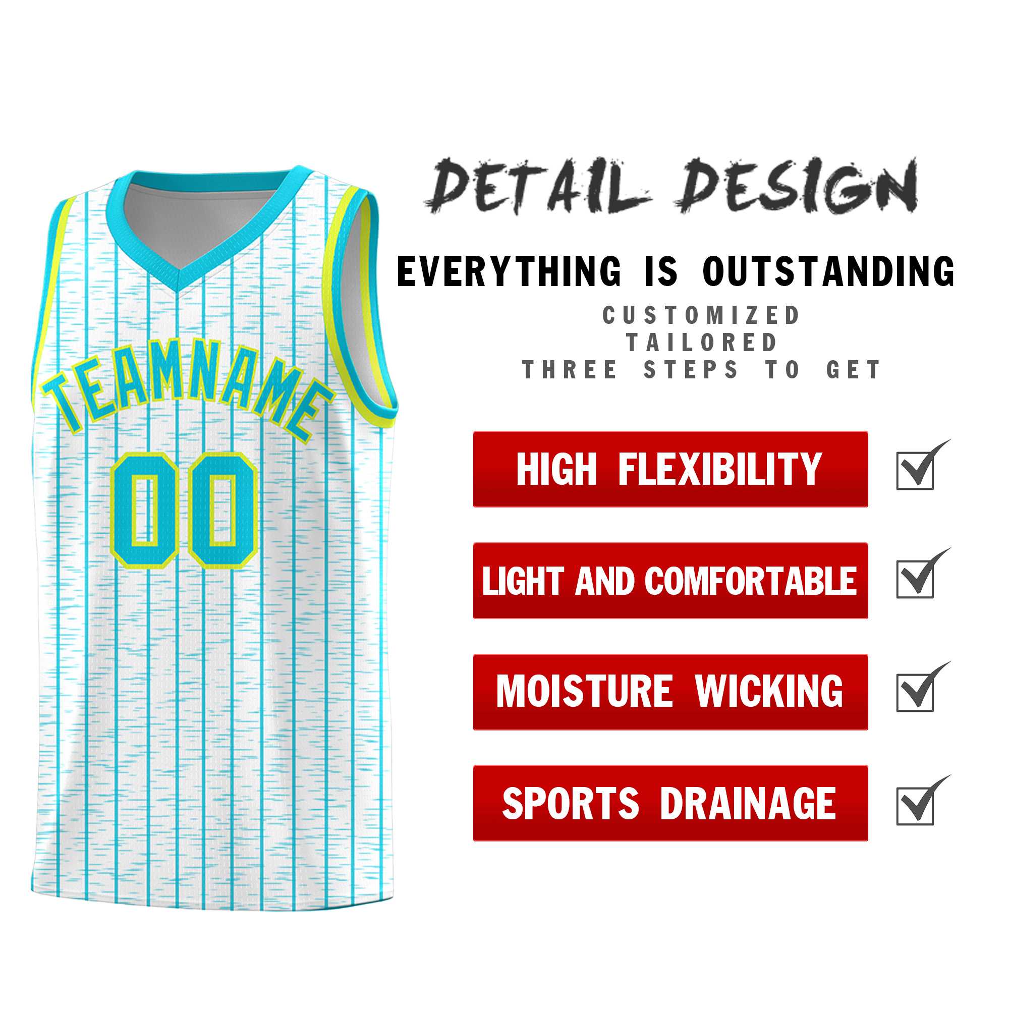 Custom White Custom Gray Pinstripe Retro Sets Uniform Basketball Jersey