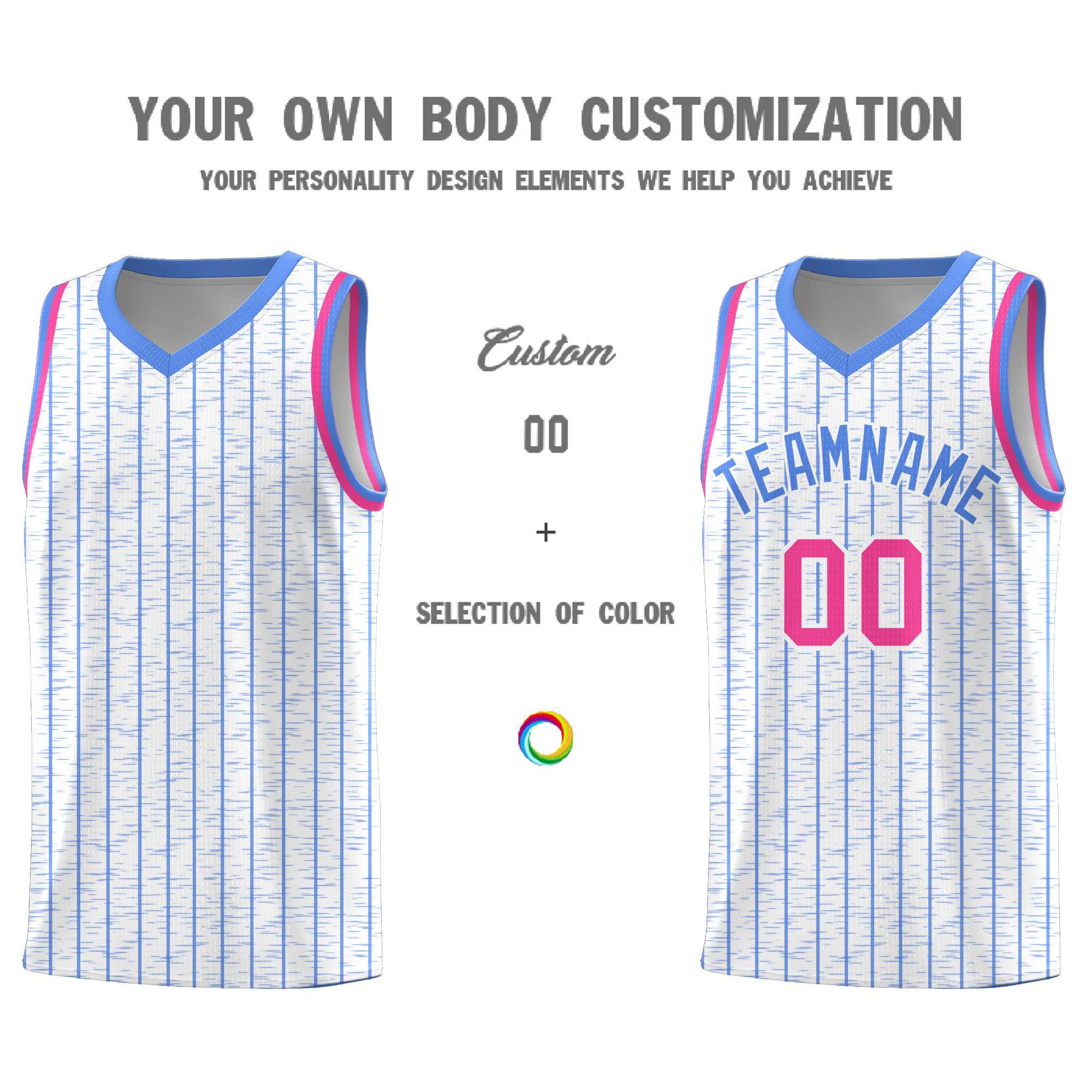 Custom White Custom Gray Pinstripe Retro Sets Uniform Basketball Jersey