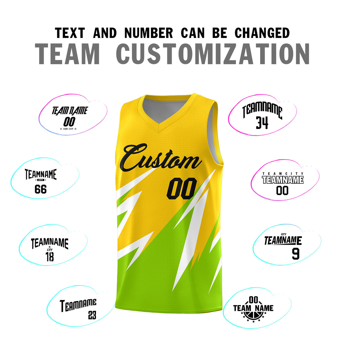 Custom Gold Abstract Mountain Pattern Sports Uniform Basketball Jersey